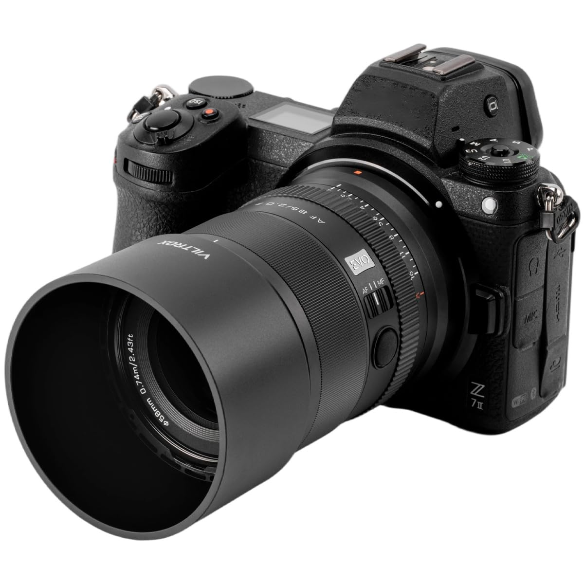 Amazon.com : VILTROX 85mm f/2.0 F2.0 Z STM AF Full Frame Lens for